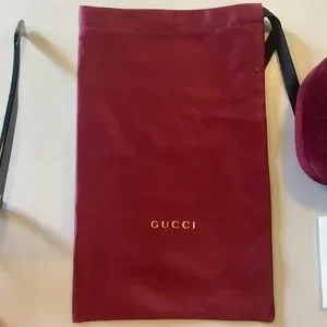 Gucci sunglasses. Black, big frames, case and matching bag. Gucci | Accessories | Gucci Sunglasses Black Big Frames Case  main image 2